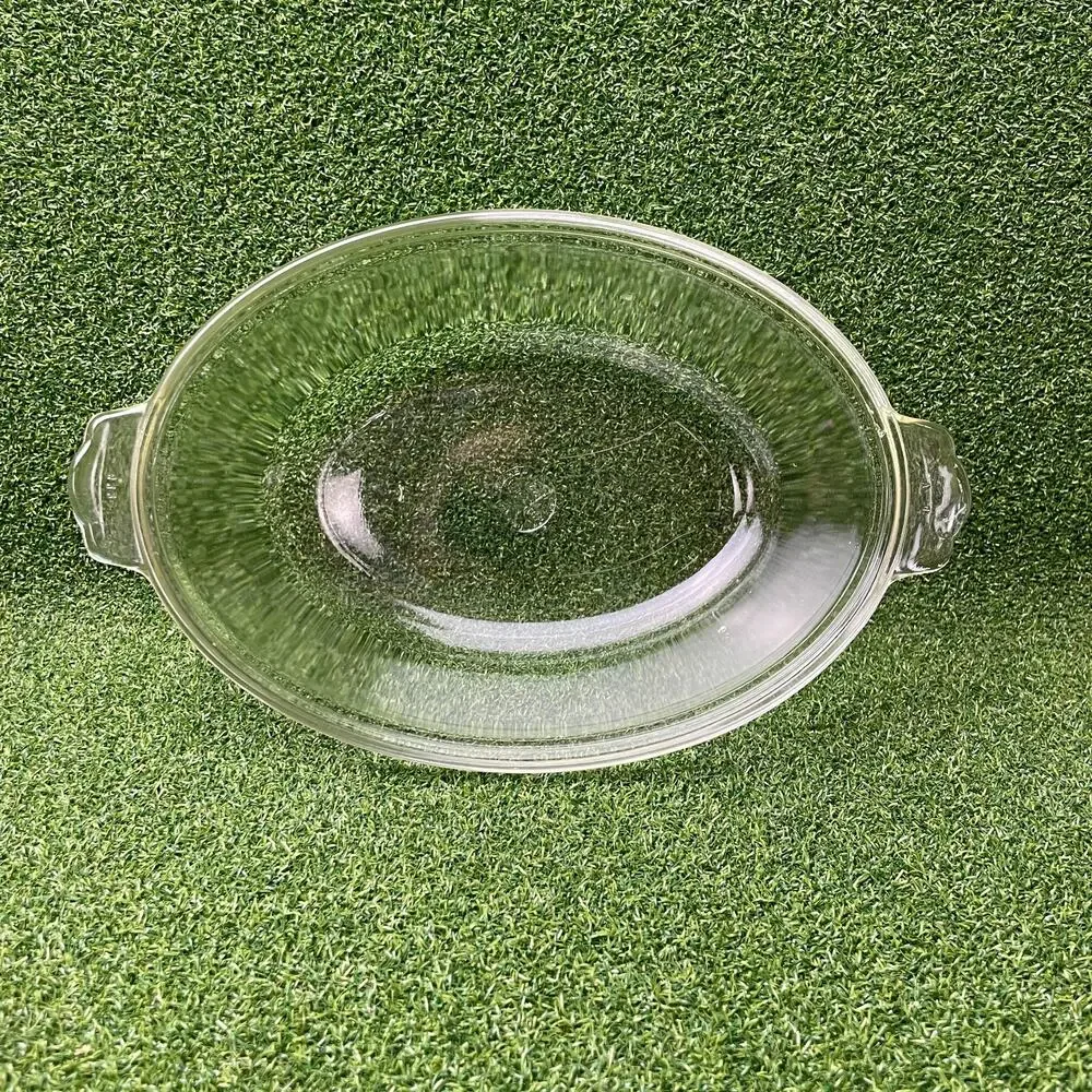 Vintage Pyrex Clear Glass Baking Dish Casserole #633
